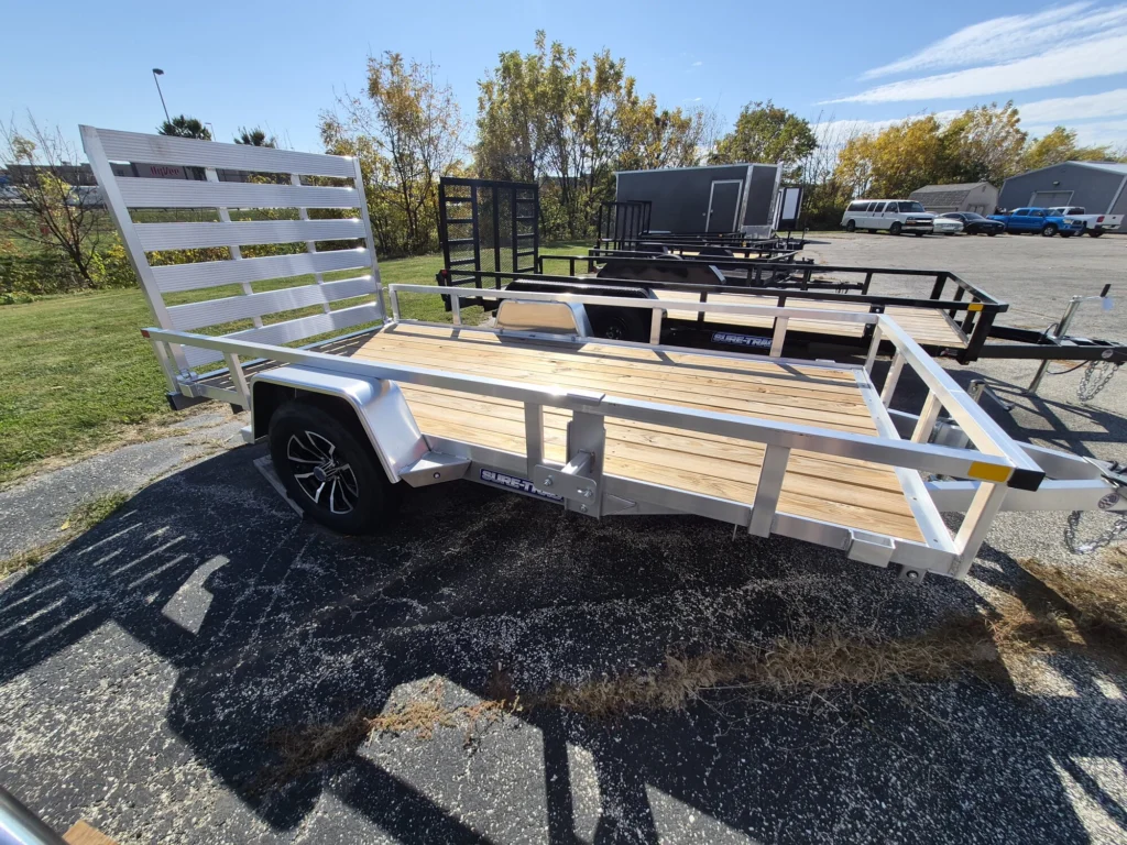 2026 Sure-Trac 6x12 Aluminum Utility Trailer, photo 2 of 8
