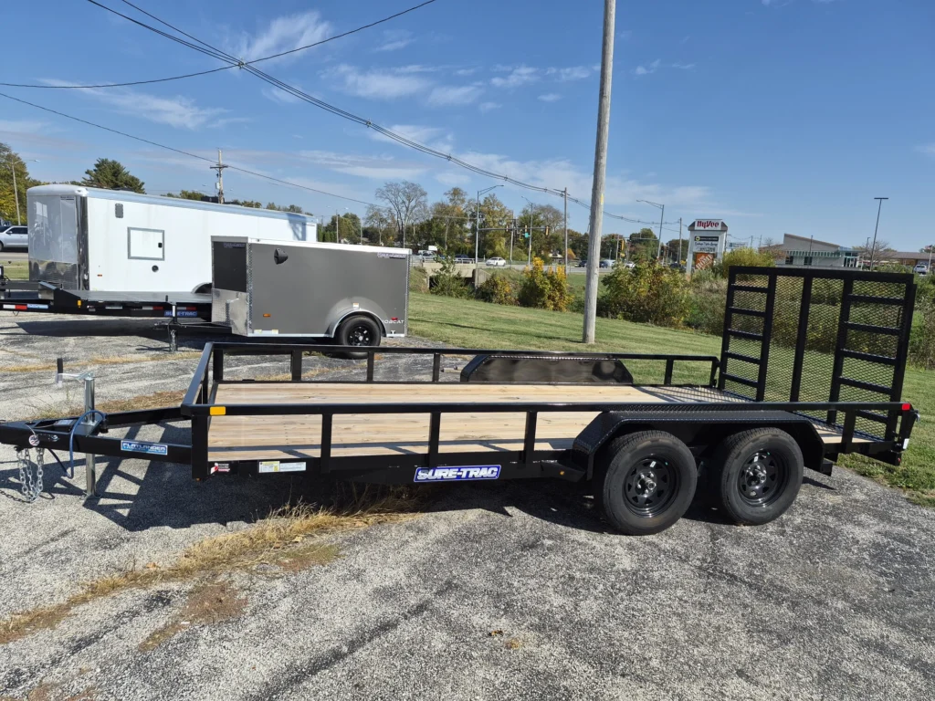 2026 Sure-Trac 7x16 Tube Top Utility Trailer, photo 2 of 11