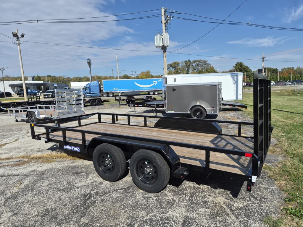 2026 Sure-Trac 7x16 Tube Top Utility Trailer, photo 3 of 11