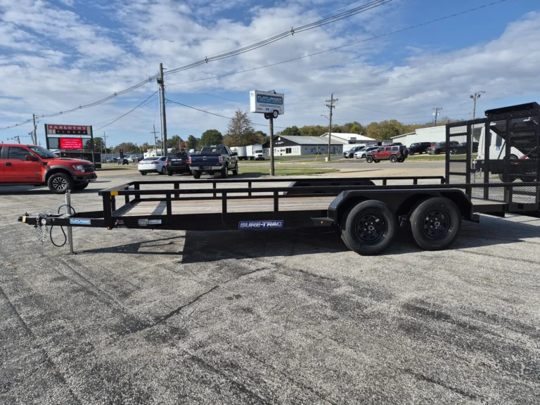 2026 Sure-Trac 7x18 Tube Top Utility Trailer