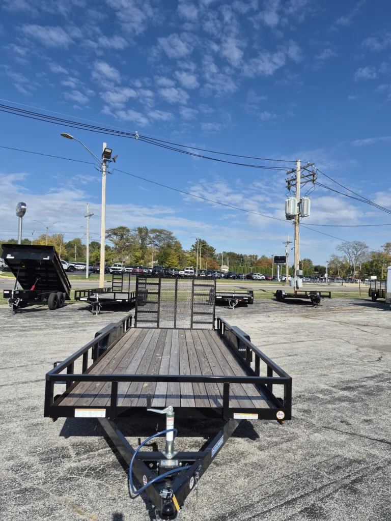 2026 Sure-Trac 7x18 Tube Top Utility Trailer, photo 2 of 8