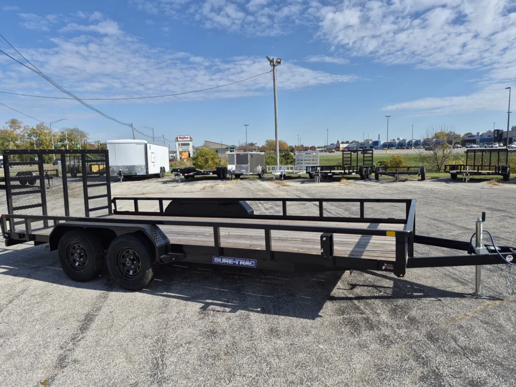 2026 Sure-Trac 7x18 Tube Top Utility Trailer, photo 3 of 8