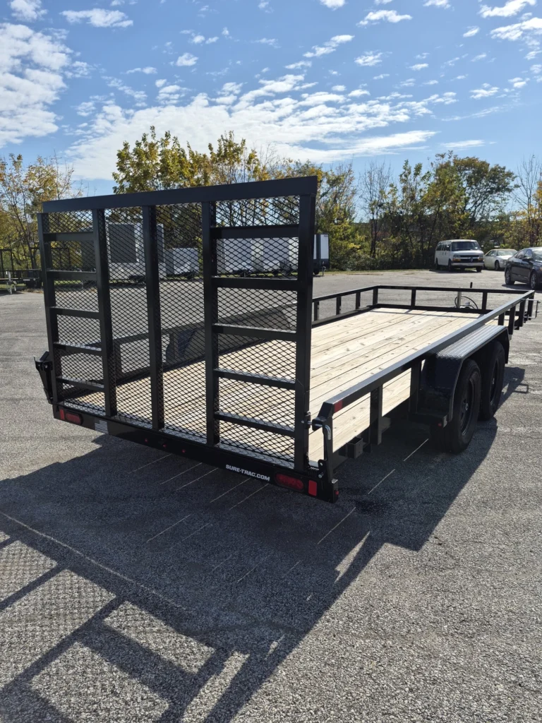 2026 Sure-Trac 7x18 Tube Top Utility Trailer, photo 4 of 8