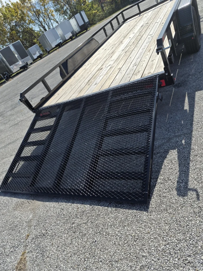 2026 Sure-Trac 7x18 Tube Top Utility Trailer, photo 7 of 8