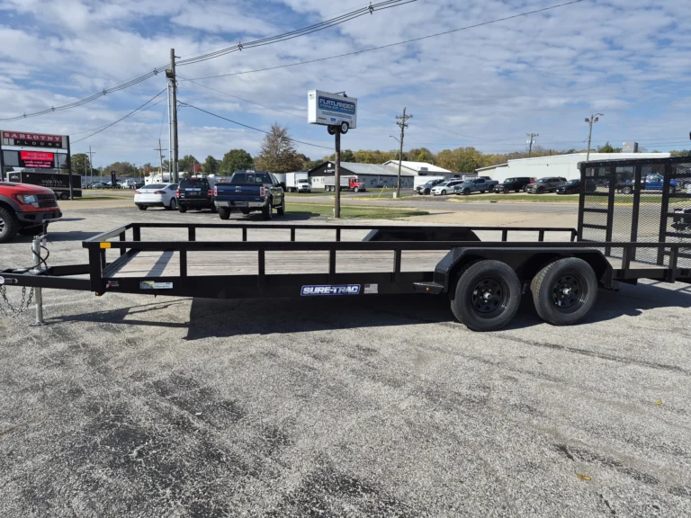 2026 Sure-Trac 7x20 Tube Top Utility Trailer