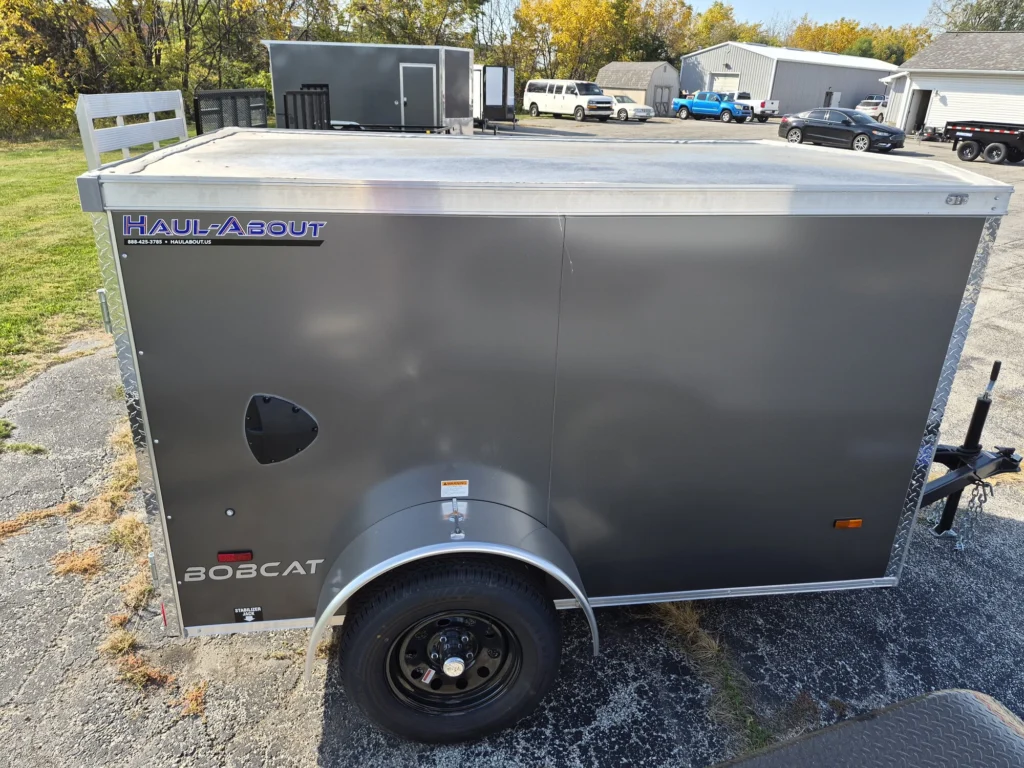 2027 Haul-About 5x8 Bobcat Enclosed Trailer, photo 3 of 8