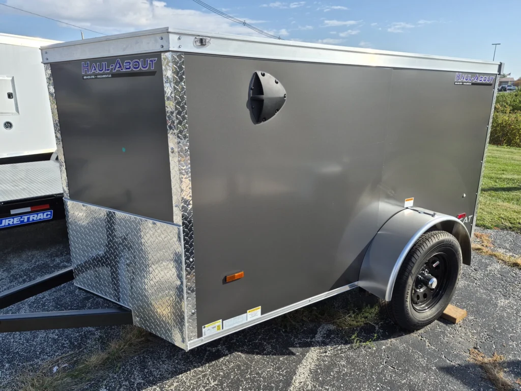 2027 Haul-About 5x8 Bobcat Enclosed Trailer, photo 6 of 8