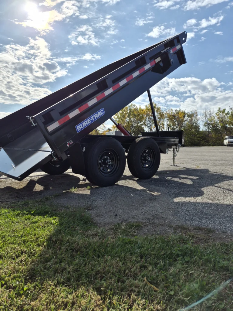 2027 Sure-Trac 6x10 Deckover Dump Trailer, photo 4 of 7