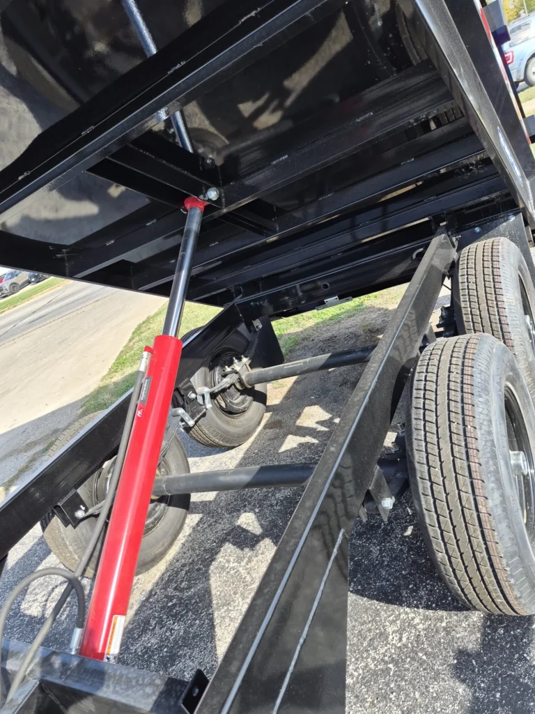 2027 Sure-Trac 6x10 Deckover Dump Trailer, photo 6 of 7