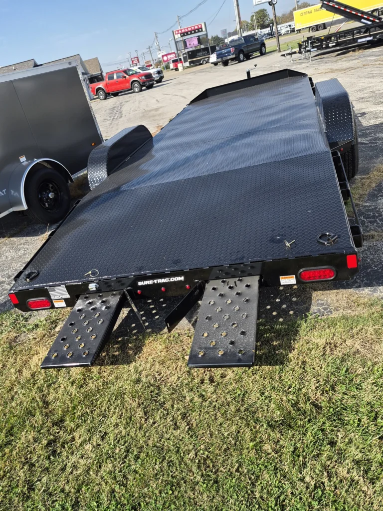 2027 Sure-Trac 7x20 Steel Deck Car Hauler, photo 10 of 10