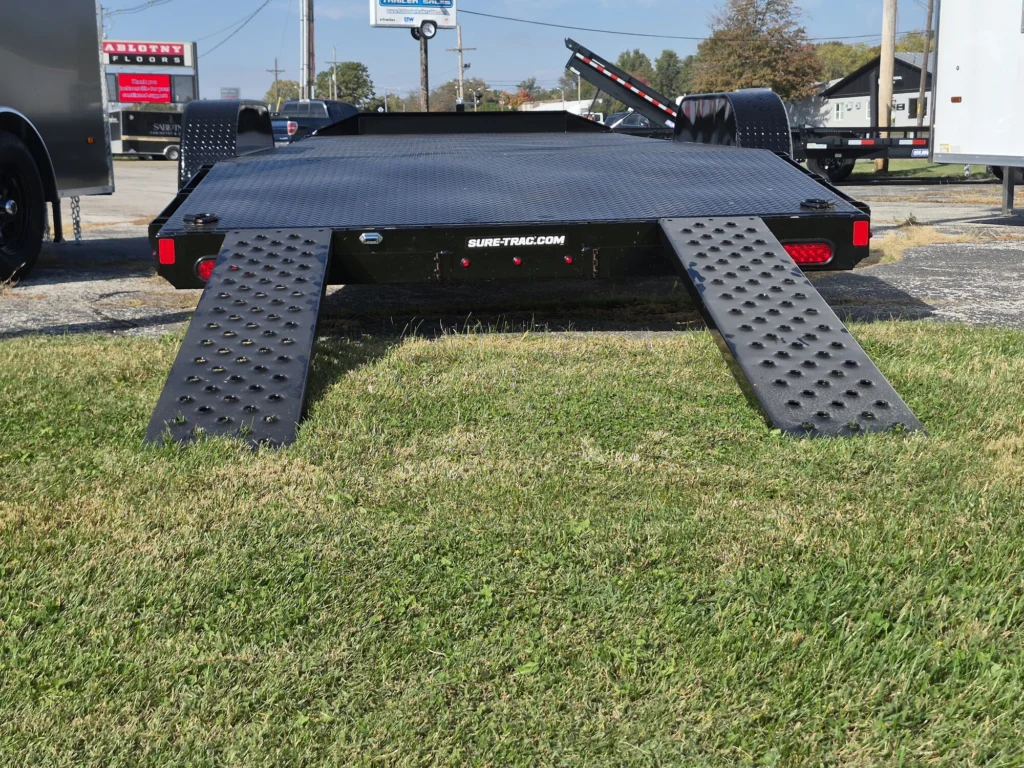 2027 Sure-Trac 7x20 Steel Deck Car Hauler, photo 9 of 10