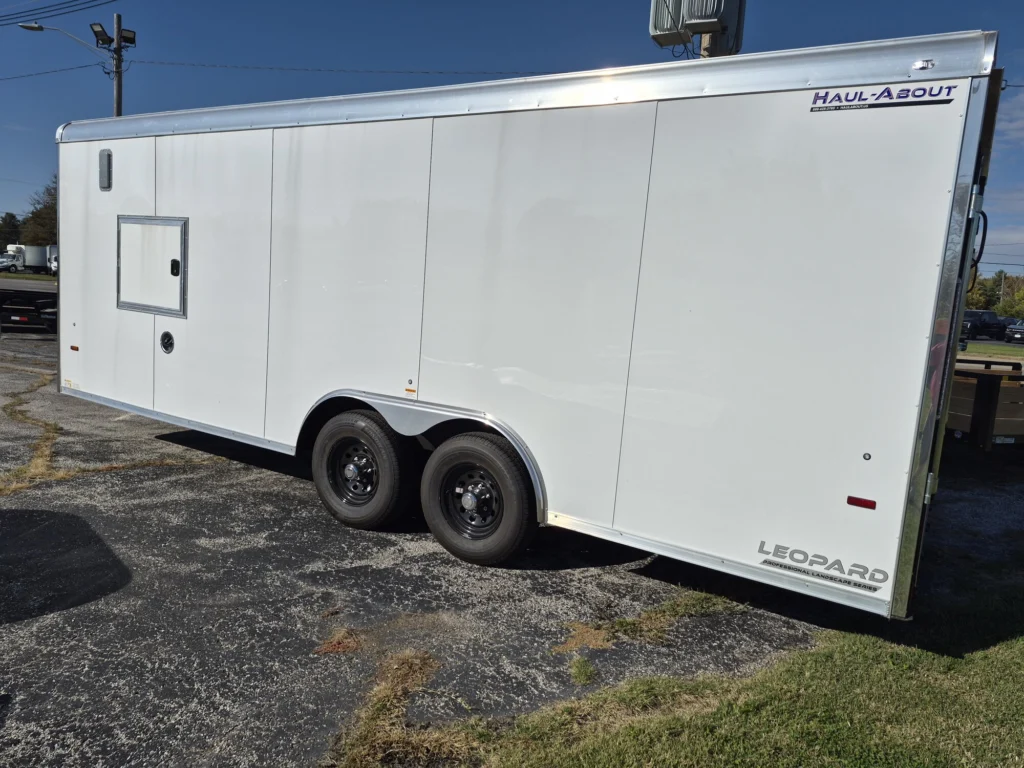 2027 Haul-About 8.5x20 8.5x20 LANDSCAPE PRO W/FUEL DELIVERY SYSTEM Enclosed Cargo Trailer, photo 3 of 20