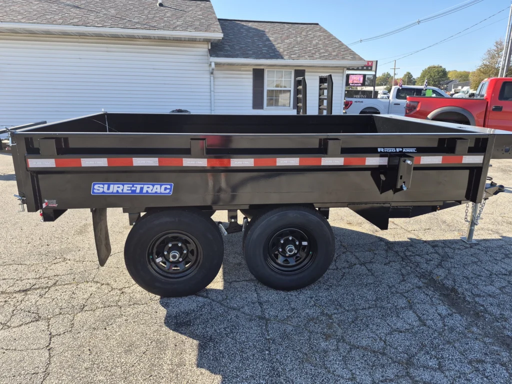 2027 Sure-Trac 6x10 DECKOVER DUMP Trailer, photo 4 of 8